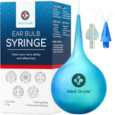Medi Grade jeringa de oreja 75 ml para limpieza suave y cómoda.