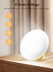 MediAcous lamp timer and memory simplify daily startup
