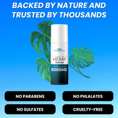 Medical Miracles roll-on applied to neck and back for quick focus