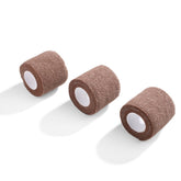 MediChoice cohesive bandage roll starting edge enables quick, secure compression for dressings.