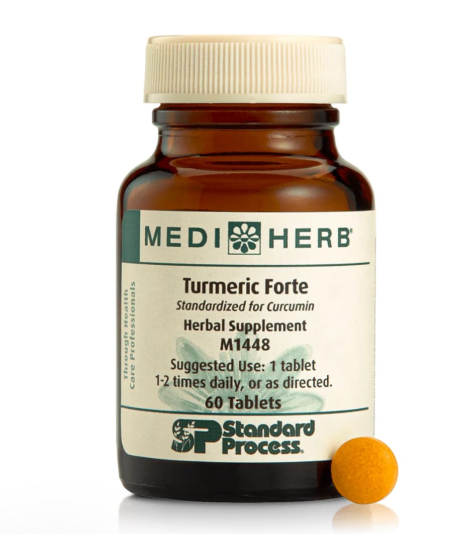 Mediherb Turmeric Forte 2-set pack for convenient daily dosing.