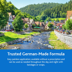 MediNatura Traumeel ointment on skin demonstrates soothing application for achy spots.