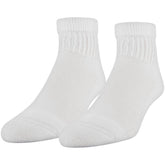 MediPeds Women's Diabetic Quarter Socks with non-binding top for comfortable all-day wear.
