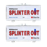 Medipoint Splinter Out remover in packaging for safe storage and travel