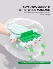 Medisana hand massager in use demonstrating easy controls