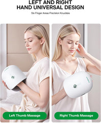 Medisana hand massager three massage modes for full hand relaxation