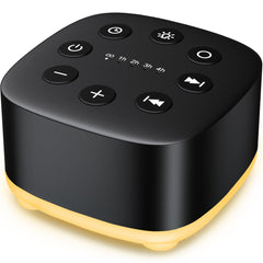 Meditation white noise machine with 30 sounds for calm sleep and focus