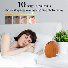 Meditation white noise unit with volume controls suitable for babies and adults.