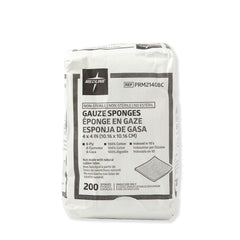 Medline gauze sponges with C-fold design reduces loose threads