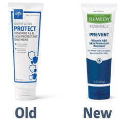 Medline Soothe & Cool tubo sin fragancia, protege piel irritada y seca.