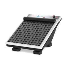 MedMassager Foot Massager Plus underside view shows compact design for easy home storage