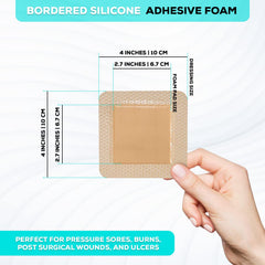 MedVance semi-permeable film allows moisture escape while maintaining barrier.
