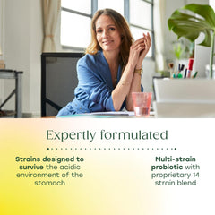 MegaFood MegaFlora Probiotic Plus vegetarian capsules for plant-based wellness routines.