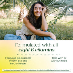 Imagery of brown rice, kale, and broccoli used in MegaFood Balanced B Complex ingredients