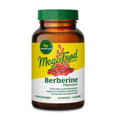 MegaFood Berberine Phytosome bottle front highlighting vegan supplement for metabolism support