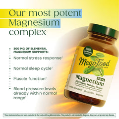 MegaFood capsules close-up with small, easy-to-swallow tablets.