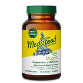 MegaFood Magtein bottle pour for convenient daily magnesium intake for focus
