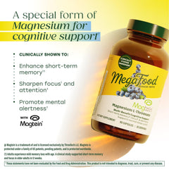 MegaFood Magtein capsules ready for daily use with meals