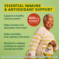 MegaFood Ultra C 400 mg real-food ingredients: broccoli, carrot, and cranberry for natural vitamin C.