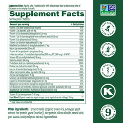 MegaFood Women's Advanced Multivitamin tablets for convenient daily supplementation.