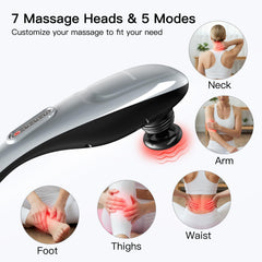 MEGAWISE quiet percussion shoulder massager for tension relief