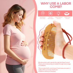 Meifuly acupressure balls provide gentle relief and anxiety ease during labor moments.