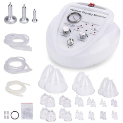 Meifuly vacuum therapy cupping machine front view showing 30-cup setup