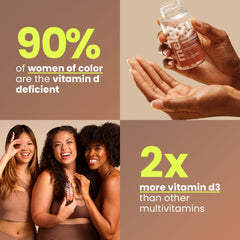 Mela Daily Essentials capsules close-up; vegan formula for energy support.