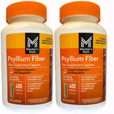 Member's Mark Fiber Capsules bottle front view with 400-count psyllium capsules for daily fiber support.