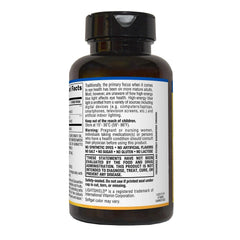 Product packaging shows gluten-free and no soy formula for Member's Mark lutein zeaxanthin supplement