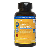 Member's Mark lutein zeaxanthin softgel bottle offering daily eye support