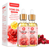 MENOMINO Rose Yoni Oil bottle for daily intimate care and moisture