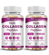 MENXI multi collagen softgel bottle for daily skin hair nail and joint support