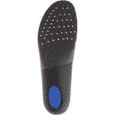 Merrell Kinetic Fit heel cup enhances stability and reduces fatigue during activity.