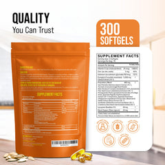 MERRY VITA 300-softgels-pack signals long-term supplementation value