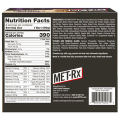 MET-Rx Big 100 Granola Bar in hand for on-the-go fueling