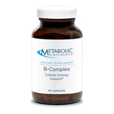 Metabolic Maintenance B-Complex bottle pour shows daily capsules for energy support