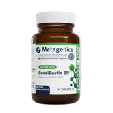 Metagenics Candibactin-BR bottle front showing a trusted gut health supplement
