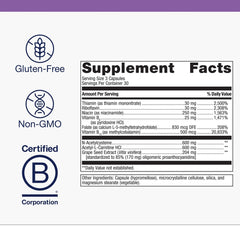 Close-up of Metagenics Ceralin Forte capsules for easy daily use.