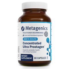 Metagenics Concentrated Ultra Prostagen bottle front supporting overall prostate health.