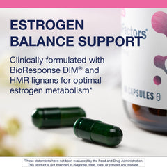 Metagenics EstroFactors curcumin visual focusing on soothing anti-inflammatory phytonutrients.
