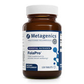 Metagenics FolaPro bottle front, 120 tablets, ready folate support