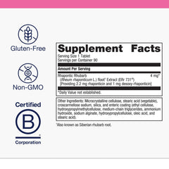 Metagenics HerWellness Estrovera tablet, daily on-the-go support for menopausal symptoms.