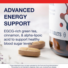Metagenics MetaGlycemX label closeup with chromium and alpha-lipoic acid for metabolic balance