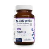Metagenics MetaSleep bottle front view signaling gentle sleep support