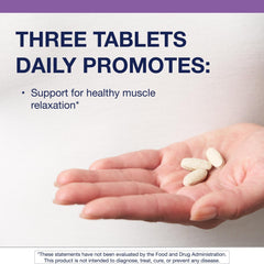 Metagenics MyoCalm Plus bottle beside night-time setup promotes restful evenings