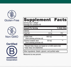 Metagenics OmegaGenics Evening Primrose Oil softgel capsules support hormonal balance