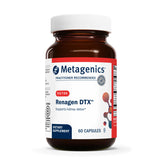 Metagenics Renagen DTX bottle front showing clean label for detox support
