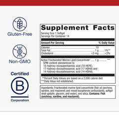 Metagenics SPM Active softgels closeup for convenient gluten-free use