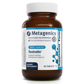 Metagenics Testralin bottle front view for hormone balance support